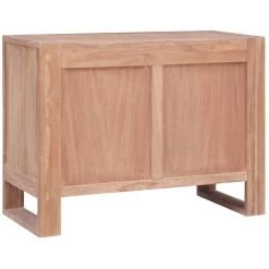 TRUE DEAL Buffet 80x35x60 Cm Bois De Teck Massif 9 TRUE DEAL Buffet 80x35x60 Cm Bois De Teck Massif -Buffet et enfilade Soldes 26299840 5