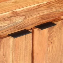 Buffet Avec 3 Tiroirs Et 4 Portes Bois D'Acacia Solide VidaXL -Buffet et enfilade Soldes 26591618 3