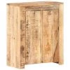 Buffet 59x33x75 Cm Bois De Manguier Brut Modèle 1 VidaXL