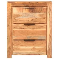 Buffet 59x33x75 Cm Bois D'Acacia Massif Modèle 2 VidaXL 7 Buffet 59x33x75 Cm Bois D'Acacia Massif Modèle 2 VidaXL -Buffet et enfilade Soldes 26591669 3