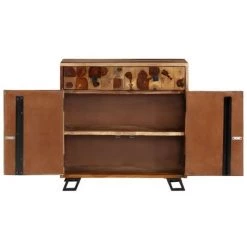 TRUE DEAL Buffet Bois Massif De Sesham 65 X 35 X 65 Cm 8 TRUE DEAL Buffet Bois Massif De Sesham 65 X 35 X 65 Cm -Buffet et enfilade Soldes 26660550 4
