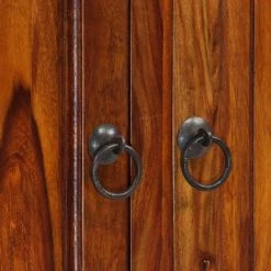 ASUPERMALL Buffet Bois Massif De Sesham 115 X 35 X 75 Cm -Buffet et enfilade Soldes 26707567 4