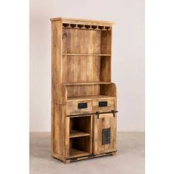Armoire En Bois à 2 Tiroirs Uain SKLUM Bois Recyclé Bois Recyclé - Bois Recyclé Bois Recyclé -Buffet et enfilade Soldes 27119399 3