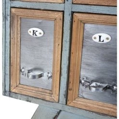 Placard De Pharmacien HHG-074, Commode, Bois Massif De Sapin, Vintage, Style Shabby 94x73x32cm 8 Placard De Pharmacien HHG-074, Commode, Bois Massif De Sapin, Vintage, Style Shabby 94x73x32cm -Buffet et enfilade Soldes 27343064 4