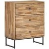 TRUE DEAL Buffet Bois De Teck Recyclé 60 X 30 X 75 Cm