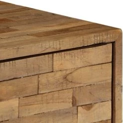 TRUE DEAL Ensemble De Buffets 3 Pcs Bois De Teck Recyclé -Buffet et enfilade Soldes 27562084 4