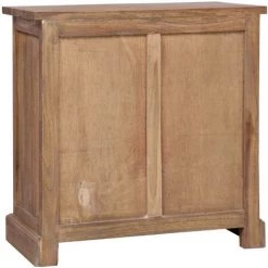 LITZEE Armoire Latérale 60 X 30 X 60 Cm Teck Solide -Buffet et enfilade Soldes 27603843 5