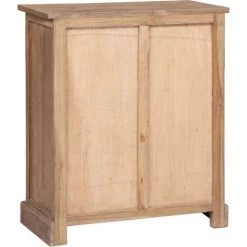 LITZEE Armoire Latérale 65 X 30 X 75 Cm Teck Solide 8 LITZEE Armoire Latérale 65 X 30 X 75 Cm Teck Solide -Buffet et enfilade Soldes 27603847 4