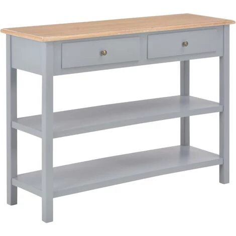 ASUPERMALL Buffet Gris 110x35x80 Cm MDF 1 ASUPERMALL Buffet Gris 110x35x80 Cm MDF