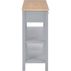 ASUPERMALL Buffet Gris 110x35x80 Cm MDF 8 ASUPERMALL Buffet Gris 110x35x80 Cm MDF -Buffet et enfilade Soldes 27970666 4