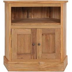 ASUPERMALL Buffet D'angle 60x45x60 Cm Bois De Teck Massif 7 ASUPERMALL Buffet D'angle 60x45x60 Cm Bois De Teck Massif -Buffet et enfilade Soldes 27971493 3