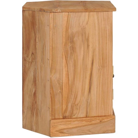 ASUPERMALL Buffet D'angle 60x45x60 Cm Bois De Teck Massif 4 ASUPERMALL Buffet D'angle 60x45x60 Cm Bois De Teck Massif – Image 4