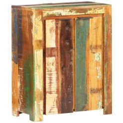 ASUPERMALL Buffet 59x33x75 Cm Bois De Recuperation Solide -Buffet et enfilade Soldes 27971923 4