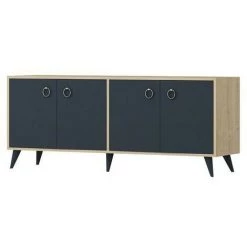 AZURA HOME DESIGN Buffet SILVER 160 Cm 7 AZURA HOME DESIGN Buffet SILVER 160 Cm -Buffet et enfilade Soldes 28255992 4