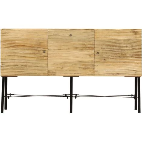 TRUE DEAL Buffet Bois De Manguier Massif 118 X 30 X 70 Cm 3 TRUE DEAL Buffet Bois De Manguier Massif 118 X 30 X 70 Cm – Image 3