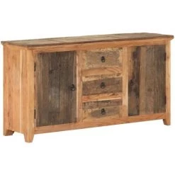 VidaXL Buffet 140x40x75 Cm Bois De Récupération Solide - Brun