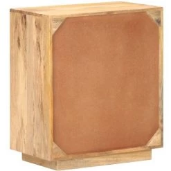 VidaXL Buffet 60x35x70 Cm Bois De Manguier Massif - Brun -Buffet et enfilade Soldes 28837725 4