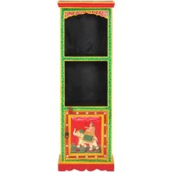 VidaXL Buffet Peint à La Main 40x30x120 Cm Bois De Manguier Solide - Multicolore 7 VidaXL Buffet Peint à La Main 40x30x120 Cm Bois De Manguier Solide - Multicolore -Buffet et enfilade Soldes 29453137 3