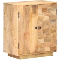 ASUPERMALL Buffet 60x35x70 Cm Bois De Manguier Massif