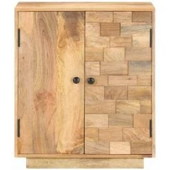 ASUPERMALL Buffet 60x35x70 Cm Bois De Manguier Massif -Buffet et enfilade Soldes 30048705 5