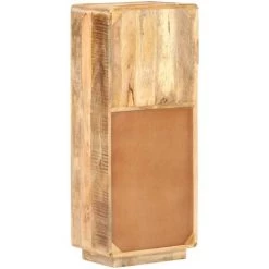 YOUTHUP Buffet 45x32x110 Cm Bois De Manguier Brut - Brun 8 YOUTHUP Buffet 45x32x110 Cm Bois De Manguier Brut - Brun -Buffet et enfilade Soldes 30074038 4