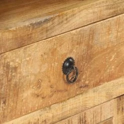 YOUTHUP Buffet 45x32x110 Cm Bois De Manguier Brut - Brun 9 YOUTHUP Buffet 45x32x110 Cm Bois De Manguier Brut - Brun -Buffet et enfilade Soldes 30074038 5