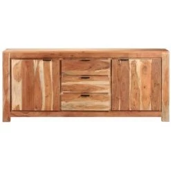 VidaXL Buffet 175x40x75 Cm Bois D'acacia Massif - Brun 6 VidaXL Buffet 175x40x75 Cm Bois D'acacia Massif - Brun -Buffet et enfilade Soldes 30290190 2