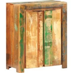 TRUE DEAL Buffet 59x33x75 Cm Bois De Récupération Solide