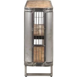 VidaXL Buffet 120x30x73 Cm Bois De Manguier Massif - Brun -Buffet et enfilade Soldes 30929024 3