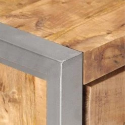 VidaXL Buffet 60x35x70 Cm Bois De Manguier Brut - Brun 9 VidaXL Buffet 60x35x70 Cm Bois De Manguier Brut - Brun -Buffet et enfilade Soldes 30929029 5