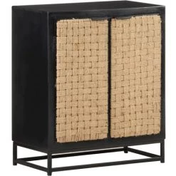 ASUPERMALL Buffet 60x35x70 Cm Bois De Manguier Massif -Buffet et enfilade Soldes 31946810 5