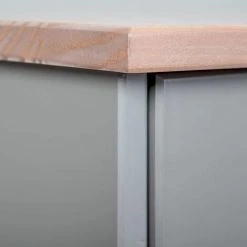 ALTOBUY MELINA - Buffet 2 Portes 2 Tiroirs Coloris Gris - Gris 8 ALTOBUY MELINA - Buffet 2 Portes 2 Tiroirs Coloris Gris - Gris -Buffet et enfilade Soldes 32485047 4