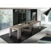 HOME MANIA Table Console Pratika - Economiseur D'espace, Polyvalent, Extensible - Pour Le Salon, La Salle A Manger, Le Couloir, Le Bureau - Elm En Bois, 90 X 300 X 77