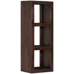 TRUE DEAL Armoire Console 40 X 30 X 110 Cm Bois D'acacia Massif