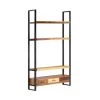 ASUPERMALL Buffet 118x30x200 Cm Bois De Recuperation Massif