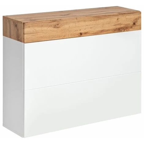 Paris Prix - Buffet 2 Portes & 1 Tiroir "easy" 100cm Naturel 1 Paris Prix - Buffet 2 Portes & 1 Tiroir "easy" 100cm Naturel