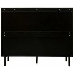 ATMOSPHERA, CRŽATEUR D'INTŽRIEUR Buffet Design 2 Portes "Mapu" 100cm Noir -Buffet et enfilade Soldes 33672669 2
