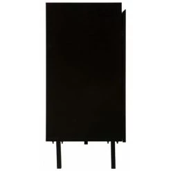 ATMOSPHERA, CRŽATEUR D'INTŽRIEUR Buffet Design 2 Portes "Mapu" 100cm Noir -Buffet et enfilade Soldes 33672669 3