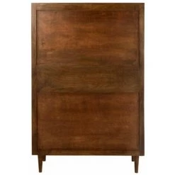 Paris Prix - Buffet 4 Portes En Bois "vince" 160cm Marron -Buffet et enfilade Soldes 33706764 4