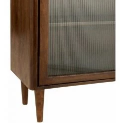 Paris Prix - Buffet 4 Portes En Bois "vince" 160cm Marron -Buffet et enfilade Soldes 33706764 5