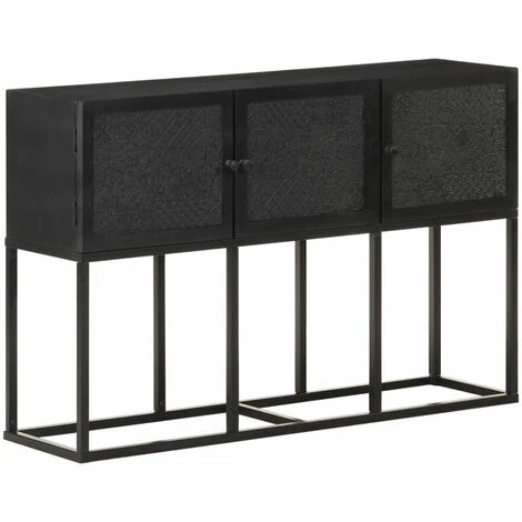 ASUPERMALL Buffet 115x30x76 Cm Bois Massif De Manguier 1 ASUPERMALL Buffet 115x30x76 Cm Bois Massif De Manguier