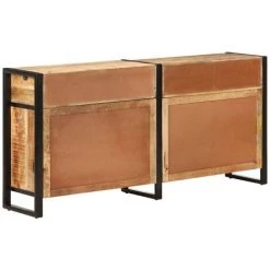 Buffet 172x35x80 Cm Bois De Manguier Massif VidaXL 8 Buffet 172x35x80 Cm Bois De Manguier Massif VidaXL -Buffet et enfilade Soldes 34612681 4