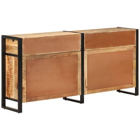 Buffet 172x35x80 Cm Bois De Manguier Massif VidaXL 4 Buffet 172x35x80 Cm Bois De Manguier Massif VidaXL – Image 4