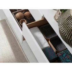 Paris Prix - Buffet 4 Tiroirs Design "marnie" 160cm Blanc -Buffet et enfilade Soldes 35754286 5