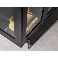 Buffets BOBOCHIC - Buffet 140cm PALMACO Noir - Noir 9 Buffets BOBOCHIC - Buffet 140cm PALMACO Noir - Noir -Buffet et enfilade Soldes 36228564 5