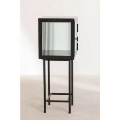 Vitrine D'entrée En Métal Et Verre Vertal SKLUM Acier - Noir 9 Vitrine D'entrée En Métal Et Verre Vertal SKLUM Acier - Noir -Buffet et enfilade Soldes 36624449 5