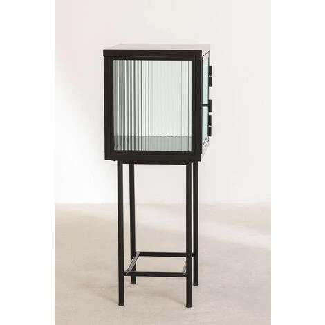 Vitrine D'entrée En Métal Et Verre Vertal SKLUM Acier - Noir 5 Vitrine D'entrée En Métal Et Verre Vertal SKLUM Acier - Noir – Image 5