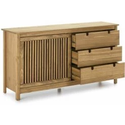 ALTOBUY MALIA - Buffet Bas 3 Tiroirs 1 Porte Coul. Bois Ciré - Naturel 7 ALTOBUY MALIA - Buffet Bas 3 Tiroirs 1 Porte Coul. Bois Ciré - Naturel -Buffet et enfilade Soldes 38155099 3