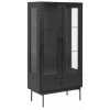 Rangement Vitrine BOBOCHIC - Rangement Vitrine 75cm PALCAMO Noir - Noir