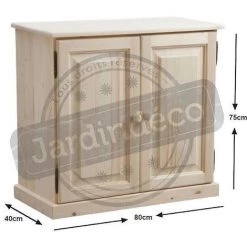 AUBRY GASPARD Meuble à Chaussures 3 étagères 1 Tiroir En Bois Brut Naturel - Finition Brute 7 AUBRY GASPARD Meuble à Chaussures 3 étagères 1 Tiroir En Bois Brut Naturel - Finition Brute -Buffet et enfilade Soldes 396912 4